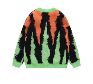 Sweat-shirt à capuche épais 100% coton 300g pour homme Pull à col rond uni avec logo personnalisé Sweatshirts en coton éponge - Product Image 4