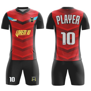 Conjuntos de Camisetas de Fútbol Unisex Personalizadas de Alta Calidad, Uniforme de Equipo, Logotipo del Club, Nombre, 100% Poliéster, Impresión por Sublimación, Práctica - Product Image 5
