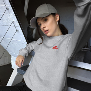 Tendencia invierno Sudadera de cuello redondo de gran tamaño logotipo personalizado ropa de calle pulóver 100% algodón polar hombres mujeres gimnasio Fitness Boutique - Product Image 2