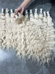 Extensiones de Cabello Virgen Ondulado para el Mercado Europeo de Rusia - Cabello Remy Vietnamita de un Solo Donante 100% con Cutícula Alineada Sin Caída - Product Image 2