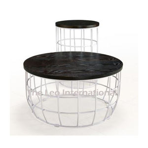 Mesa Consola de Acero Inoxidable con Tapa de Madera, Forma Cuadrada, Estilo Lujoso, Diseño Moderno, Mesa Decorativa Encajable - Product Image 6