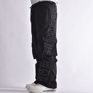 Pantalones de esquí de invierno de estilo súper holgado para hombre, con aislamiento, impermeables, pierna ancha, cintura ajustable, a prueba de viento, cremallera, ajuste holgado para exteriores - Product Image 5