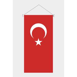Drapeau personnalisé en forme de fanion pour événements professionnels, design personnalisable, fabriqué en Turquie - Product Image 3