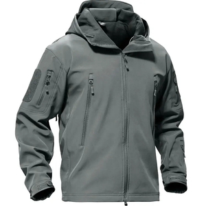 Chaqueta cortavientos unisex para exteriores, impermeable, cortavientos, transpirable, ligera, de softshell para entrenamiento, para uso activo en todas las estaciones. - Product Image 1
