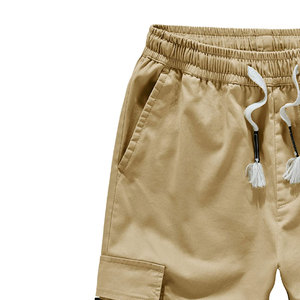 Pantalones Cortos Cargo de Lona de Secado Rápido de Alta Calidad para Hombre, con Cierre de Cordón, Opciones Personalizables, Pantalones Cortos de Verano - Product Image 4
