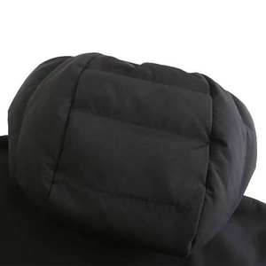 High Street Men's Designer Windproof Hooded Winter Jacket Quick Dry Puffer Jacket with Waterproof Zipper Padded with Down <b>Fabric</b> - Product Image 4