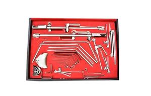 Achetez en ligne un ensemble complet d'instruments chirurgicaux abdominaux de haute qualité en acier inoxydable, type Thompson Retractor. - Product Image 3