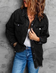 High Street <b>Custom</b> Made Women <b>Denim</b> <b>Jacket</b> Premium Articles Breathable Windproof Fancy Women <b>Denim</b> <b>Jackets</b> <b>denim</b> <b>jacket</b> - Product Image 5