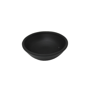 Meilleur bol de service en bois de forme ronde noir fini pour la table à manger de la cuisine bols de service pour aliments et collations - Product Image 1