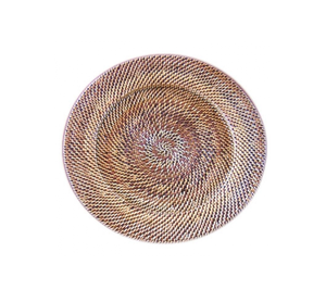 Artesanías ratán cargador placa redonda al por mayor mejor precio calidad exclusiva ratán mantel superventas venta - Product Image 2