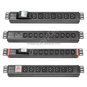 PDU de 6 Tomas de 13A de Aleación de Aluminio para Reino Unido, Tomas de 135 Grados, Montaje en Rack de 1.5U con Interruptor de Encendido/Apagado - Product Image 5