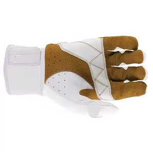 Guantes de Bateo de Béisbol Personalizados, de Cuero Premium, Transpirables, Antideslizantes, Ligeros, para Entrenamiento Deportivo, para Hombre, Venta al Por Mayor OEM - Product Image 3