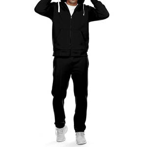 Survêtement pour hommes de grande taille avec logo personnalisé au meilleur prix Ensemble léger de course à pied pour entraînement et course à pied - Product Image 6