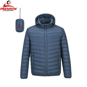 แจ็กเก็ตผ้าโพลีเอสเตอร์กันลมมีซิปสำหรับผู้ชาย100% น้ำหนักเบางานตามสั่งฤดูหนาว - Product Image 2