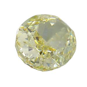 Diamant jaune synthétique taille ovale de 5,32 ct - Product Image 4