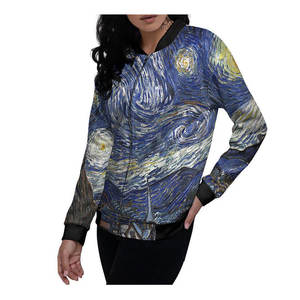 Veste bomber pour homme en tissu nylon noir respirant avec inscription personnalisée, style streetwear, surdimensionnée pour femme, rembourrage épais - Product Image 3