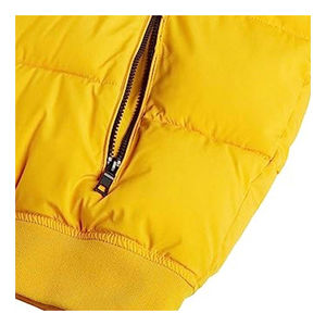 Wholesale Customized Men Puffer <b>Jacket</b> Zipper Breathable Hood <b>Packable</b> Lightweight Puffy Hooded Winter Coat Insulated - Product Image 4