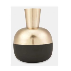 Jarrón de hierro negro, soporte multiusos para arreglos florales, plantas, Accesorios de escritorio, manualidades y decoración moderna para el hogar de la India - Product Image 6