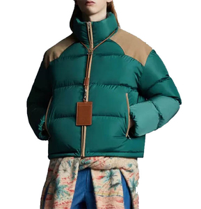 เสื้อแจ็คเก็ตพัฟเฟอร์แบบลำลองสีพื้นปี 2025 คอตั้ง ผ้าแคนวาสสั่งทำพิเศษ สไตล์เรกูลาร์ ผลิตในประเทศปากีสถาน - Product Image 6