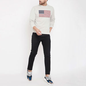 Sweatshirts pour hommes avec logo personnalisé de haute qualité à vendre Sweatshirts décontractés Streetwear pour hommes pour la saison d'hiver - Product Image 5