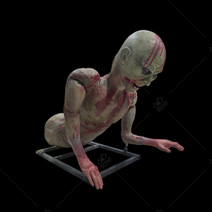 Khí nén animatronic Zombie cho Halloween trong nhà ma ám đạo cụ Trường Mẫu Giáo daycare sân bay trung tâm mua sắm kim loại - Product Image 3