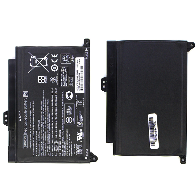 BP02XL Laptop Battery Replacement for 15-Au 15-Aw Series Notebook Rechargeable Li-lon Battery Pack