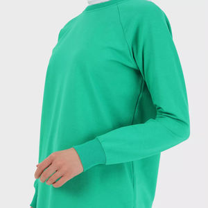 Couvre-corps Vêtements de sport musulmans Costume islamique Femmes musulmanes Sweat à capuche Modeste Coton Fitness Wear Sweats à capuche pour femmes - Product Image 3