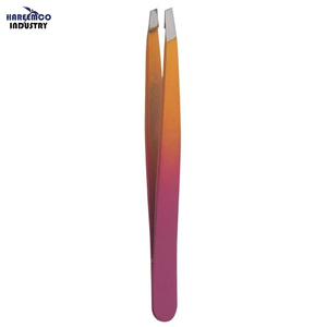 Professional Stainless Steel <b>Eyebrow</b> <b>Tweezers</b> with Pointed Tip-Eco-Friendly & Durable Black - Product Image 1