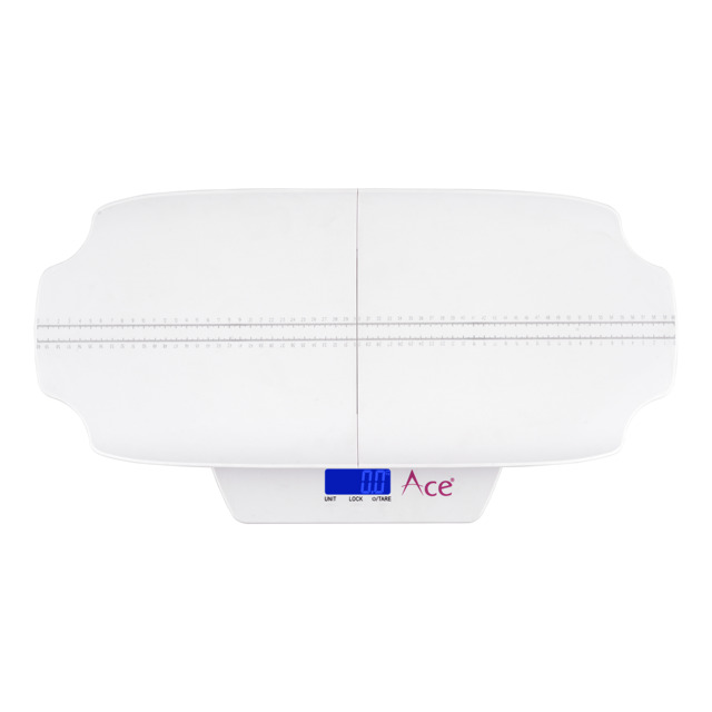 Best Selling 100kg Capacity Electronic Digital Baby Scale Curved Tray Portable Non-Slip for Home Hospital Use Infants/Babies
