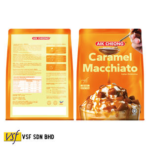 Café Aik Cheong, Aik Cheong Cafe Art Caramel Macchiato, certifié Halal, 25g X 12s X 24 Pkts, boisson au café de barista, fabriqué en Malaisie - Product Image 4