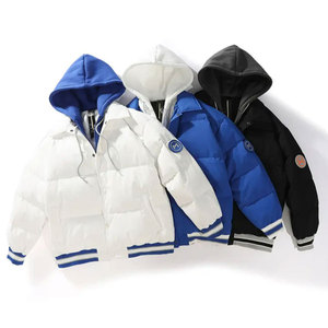 แจ็กเก็ตขนเป็ดกันน้ำทำจากโพลีเอสเตอร์สำหรับผู้ชายเสื้อแจ็คเก็ตบุนวมให้ความอบอุ่นใส่ได้ทั้งชายและหญิงสำหรับฤดูหนาวโลโก้ตามสั่ง2025 - Product Image 2