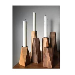Soporte de vela de madera hecho a mano de calidad óptima, centro de mesa decorativo, última llegada, calidad fabulosa - Product Image 5