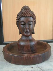 Sculpture en fibre de verre de statue de bouddha en PRF de conception moderne et durable pour le jardin spirituel et les espaces de méditation pour la décoration de Diwali - Product Image 2