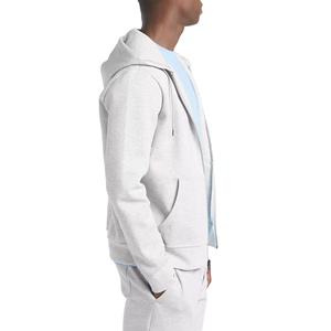 Sudadera con Capucha Personalizada de Alta Calidad, Fabricada con Cierre, para Hombre, en Poliéster/Algodón, Corte Regular, Forro Polar de Invierno, Ecológica, Transpirable - Product Image 2