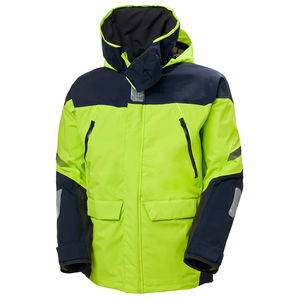 Veste d'hiver Techwear sur mesure en gros pour hommes, respirante, écologique, noire, imperméable, streetwear, coupe-vent, ODM - Product Image 3