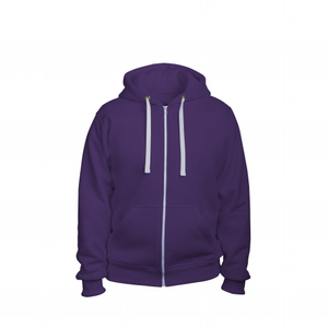 เสื้อฮู้ดซิปผู้ชาย พิมพ์โลโก้ตามสั่ง ผ้าฟลีซโพลีเอสเตอร์/คอตตอน ทรงปกติ บริการ OEM แห้งเร็ว ไม่หดตัว - Product Image 4