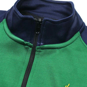 ชุดกีฬาวิ่งของผู้ชายชุดเล่นโยคะแห้งเร็วชุดวอร์มสีพื้นขนาดพิเศษสำหรับเล่นกีฬายิมฤดูหนาว - Product Image 2