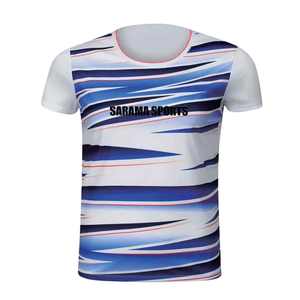 T-shirt et short de badminton pour homme à séchage rapide, uniforme de tennis de table respirant, taille et design personnalisés, usine OEM - Product Image 1