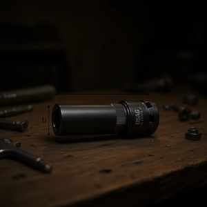 Long 1/2'' <b>Impact</b> Hexagonal <b>Sockets</b> with Thin Walls USAG Product Category <b>Socket</b> - Product Image 3