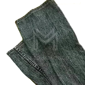 Pantalones casuales de algodón lavado ácido de talla grande para hombre de nueva moda patrón recto ligero cintura media con cierre de mosca de botón en oferta - Product Image 6