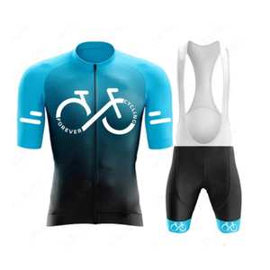 Ensemble de cyclisme léger OEM pour hommes, impression de logo personnalisé, matériel en polyester pour la course et le sport - Product Image 5