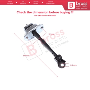 BDP1350 Frein de porte arrière, limiteur de sangle d'arrêt pour Corolla MK11 Auris MK2 E18 E180 2012-2018 6863002250 - Product Image 5