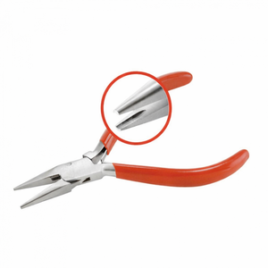 Pince coupante à bec de chaîne en acier inoxydable 115 mm pour la fabrication de colliers - Product Image 2