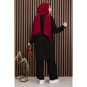 Conjunto Deportivo Modesto Detayl Siyah para Hombre - Product Image 6