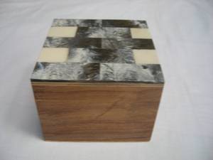 Coffrets cadeaux en bois de luxe de meilleure qualité Boîte à bijoux en incrustation d'os de l'Inde Artisanat indien pour le nouvel an Réalité polie de table - Product Image 2