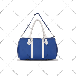 Bolsa de lona personalizada Zeta Phi Beta | Bolsa de viaje de hermandad grande con escudo bordado | Bolsa de hermandad ZPB, equipaje y bolsa de gimnasio - Product Image 1