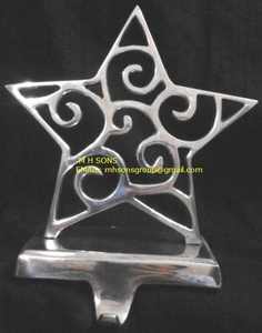 Luxury Metal <b>Christmas</b> <b>Stocking</b> Holder Mantel Stand for Holiday And Festive Decoration At Cheap Price - Product Image 6