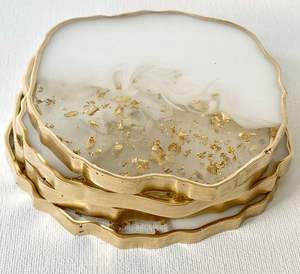 ที่รองแก้วเรซินรูปสัตว์รูปนกฮูกกันน้ำทาสีด้วยมือออกแบบเป็นเอกลักษณ์สำหรับเครื่องดื่มชากาแฟของตกแต่งบ้านขายดี - Product Image 6