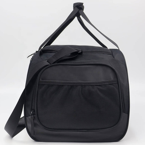Grand sac de voyage en cuir imperméable personnalisé Weekender sac de nuit unisexe Sport voyage fourre-tout sac polochon hommes PU voyage OEM mode - Product Image 4