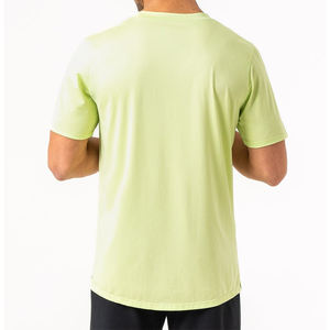 Camiseta Lisa para hombre, camiseta de poliéster, camisetas de secado rápido, logotipo personalizado con impresión por sublimación, camisetas deportivas de gimnasio Unisex para hombre - Product Image 3